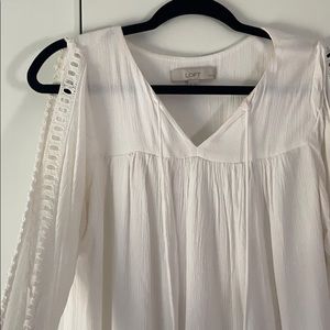 LOFT Open Arm Blouse